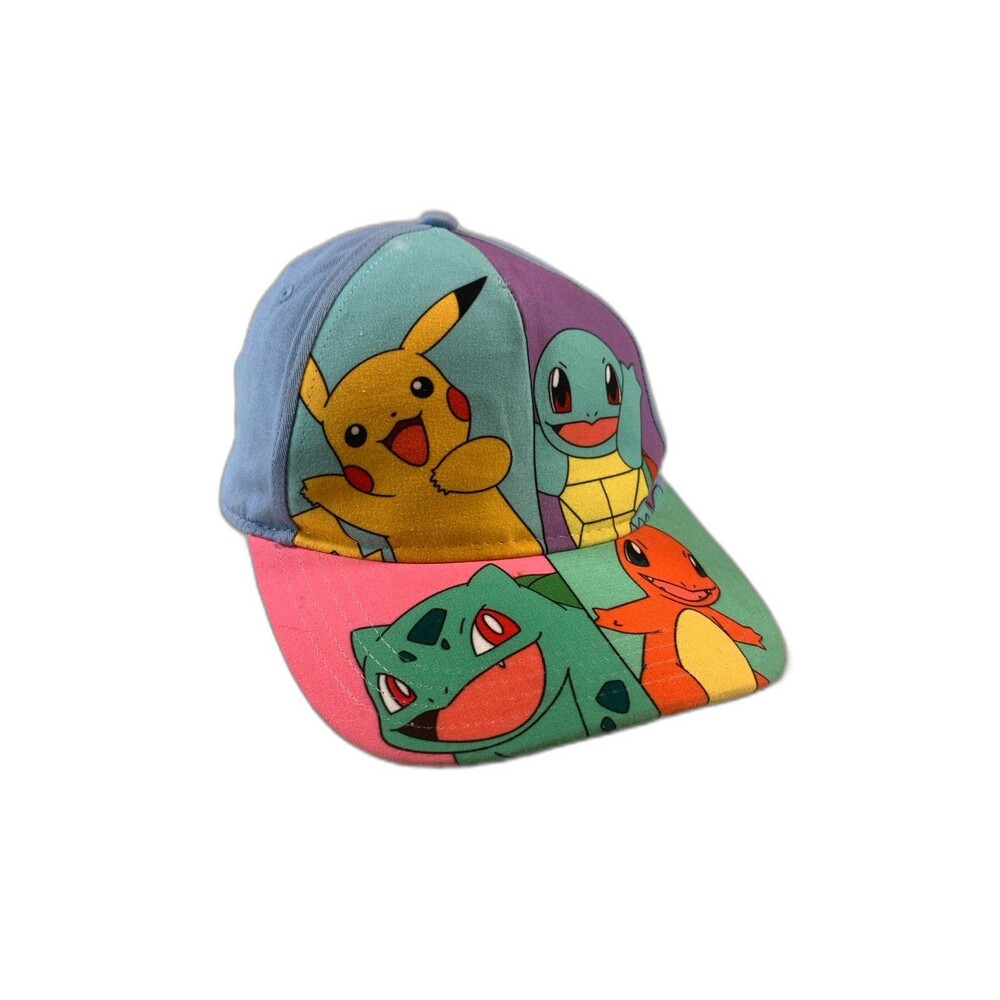 Pokemon y2k starters youth baseball hat cap adjustable